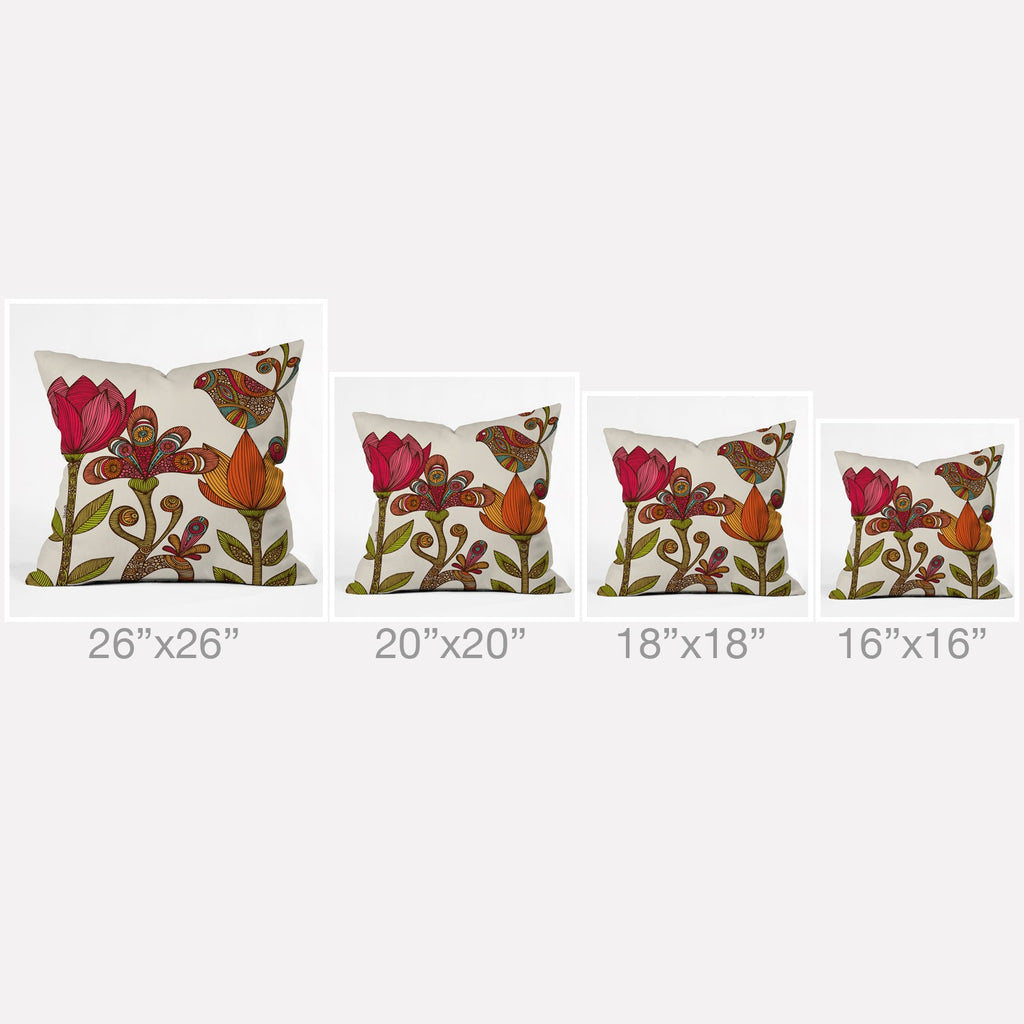 Valentina Ramos In The Garden Throw Pillow