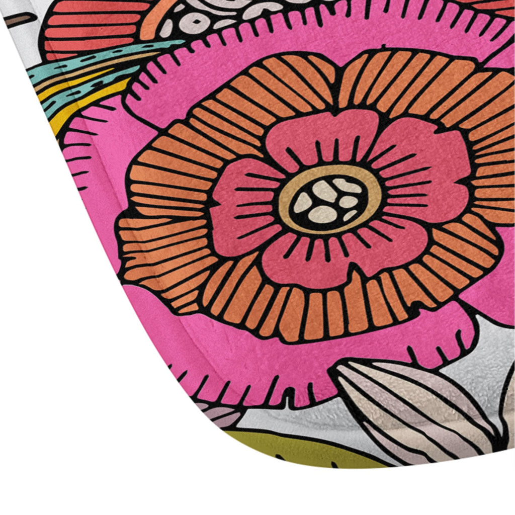 Valentina Ramos Lola in colors Memory Foam Bath Mat