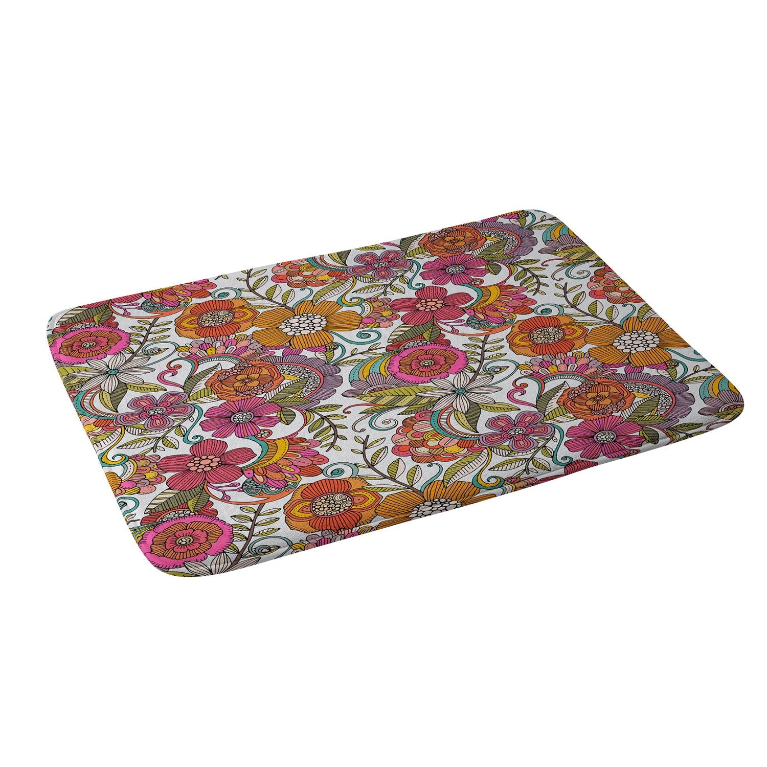 Valentina Ramos Lola in colors Memory Foam Bath Mat