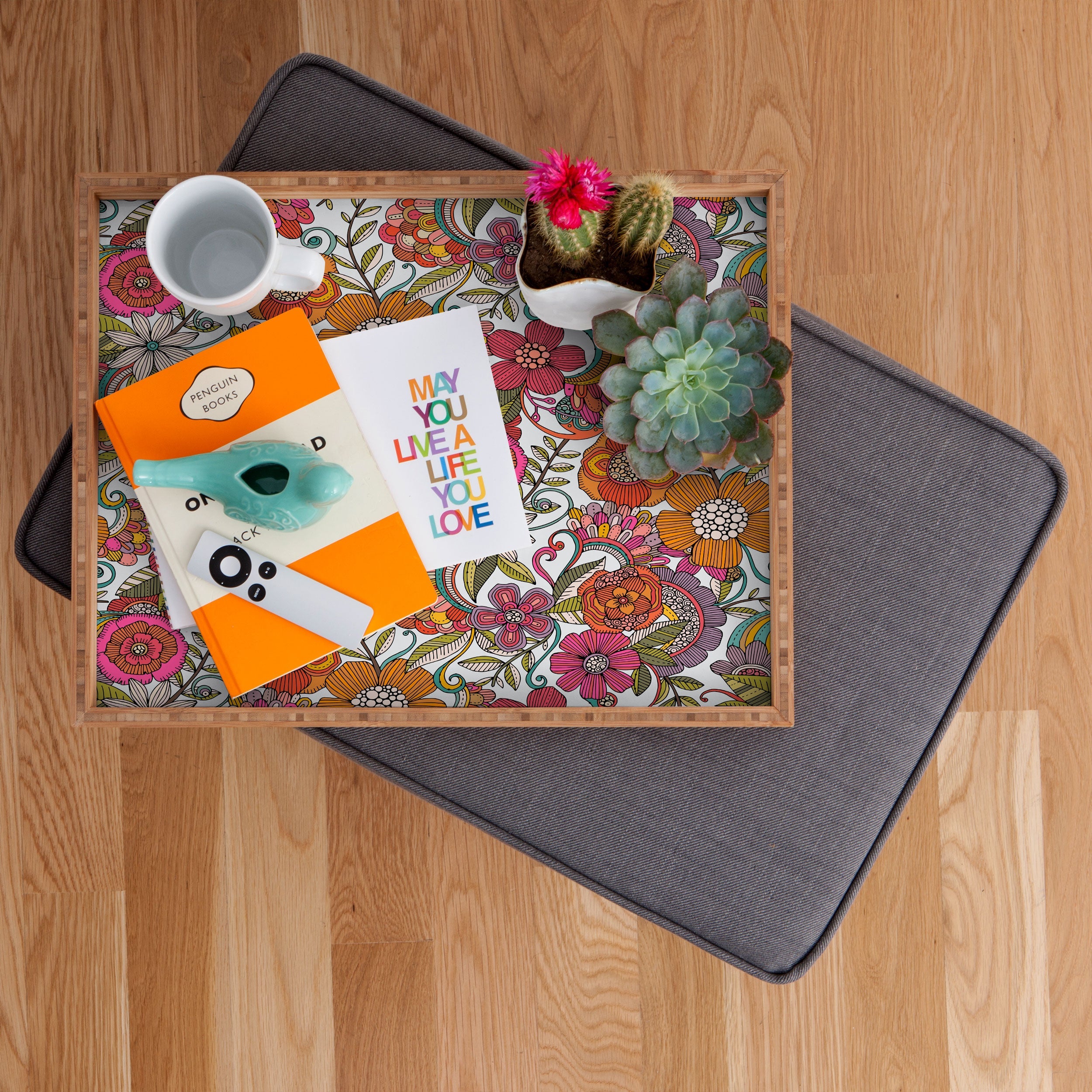 Valentina Ramos Lola in colors Rectangular Tray