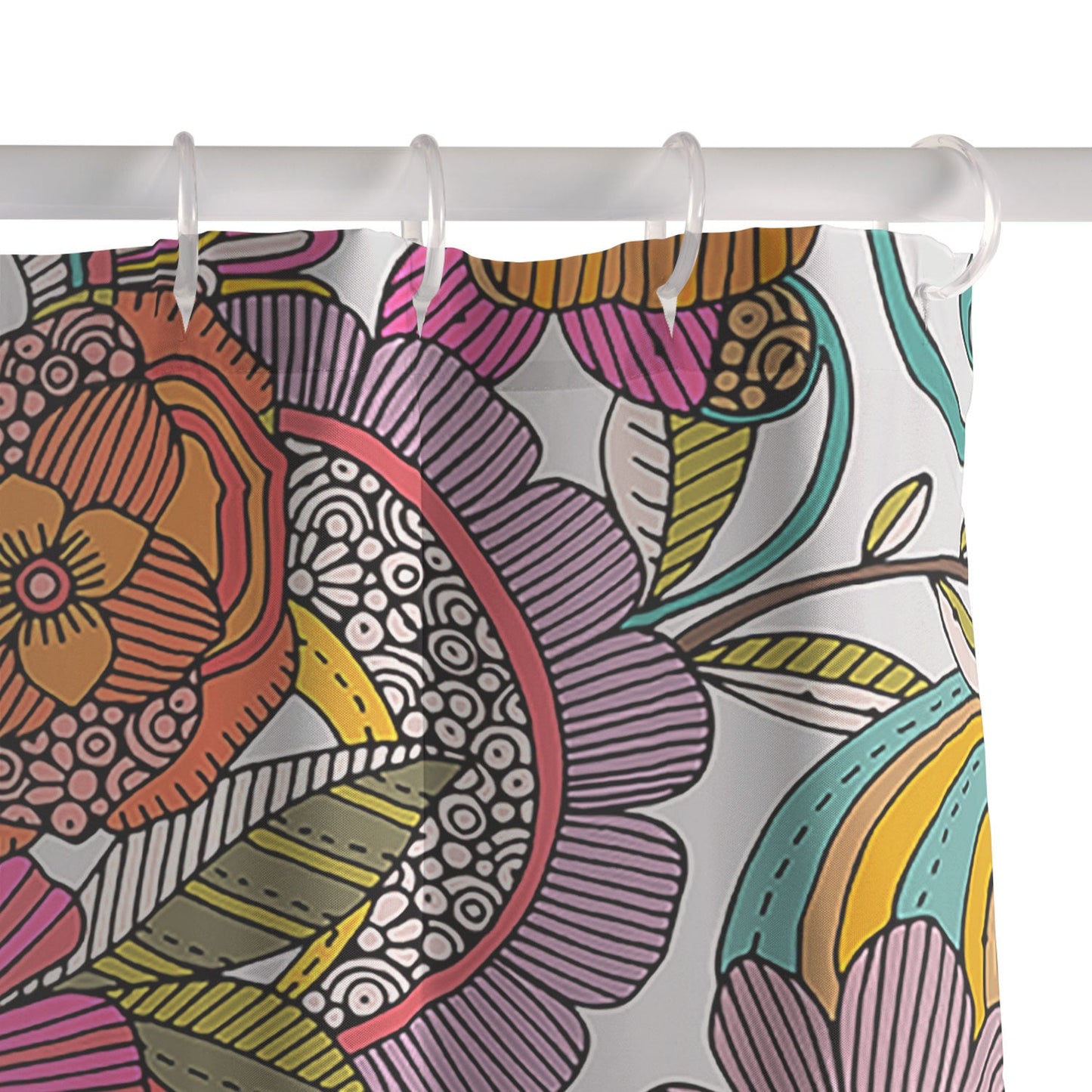Valentina Ramos Lola in colors Shower Curtain