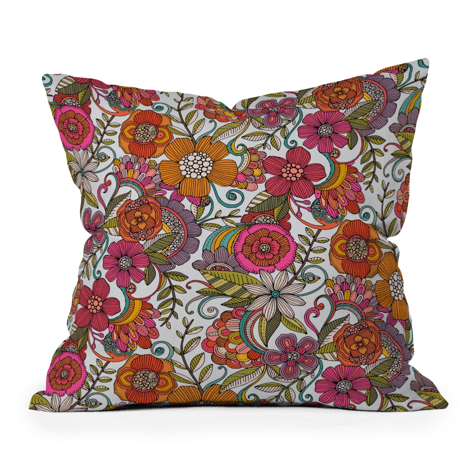 Valentina Ramos Lola in colors Outdoor Throw Pillow