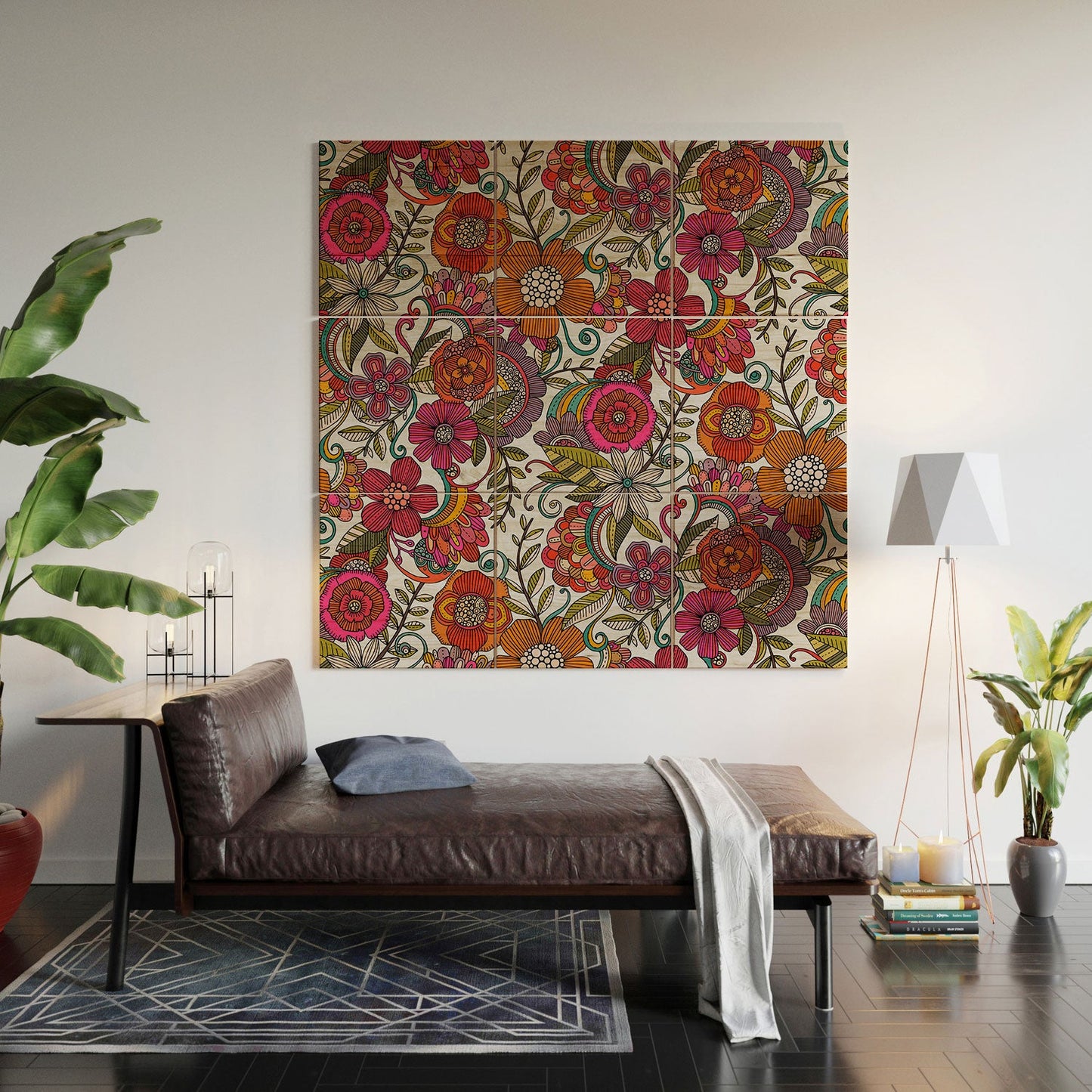 Valentina Ramos Lola in colors Wood Wall Mural