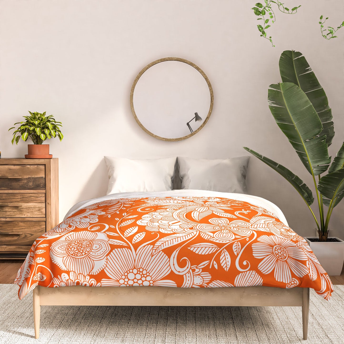 Valentina Ramos Lola in Orange Comforter