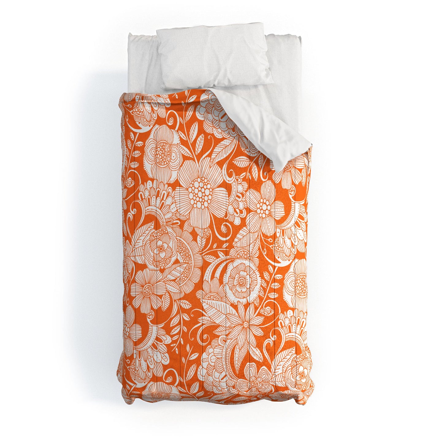 Valentina Ramos Lola in Orange Comforter