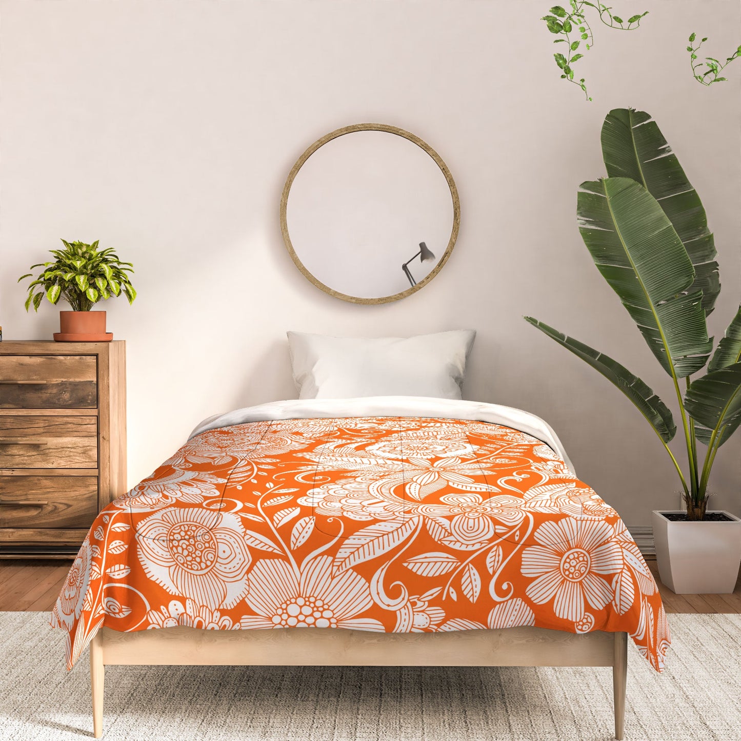 Valentina Ramos Lola in Orange Comforter