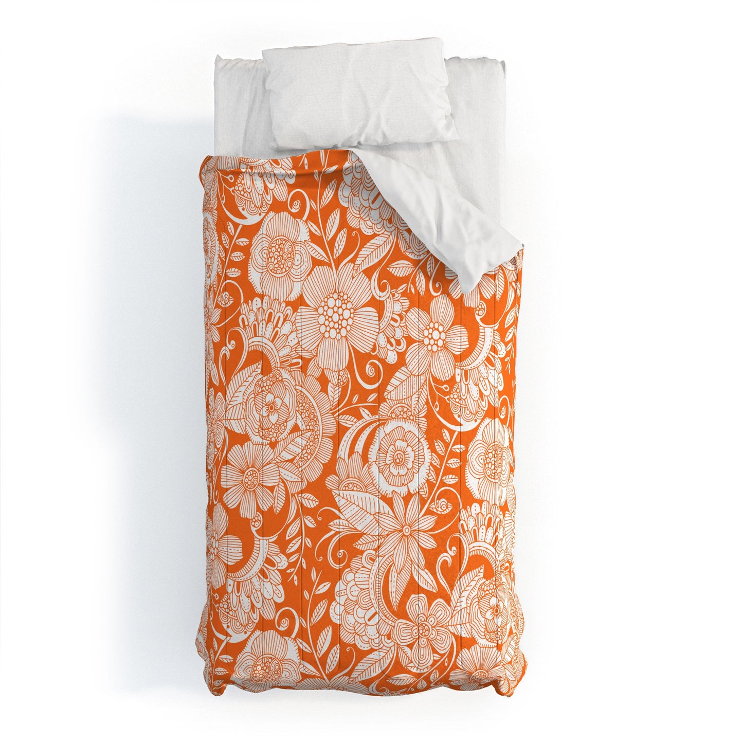 Valentina Ramos Lola in Orange Comforter