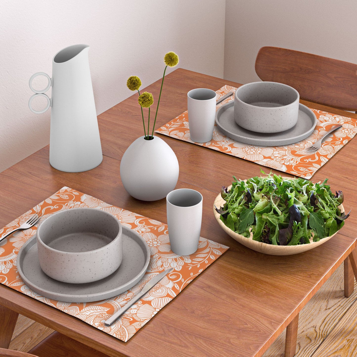 Valentina Ramos Lola in Orange Placemat