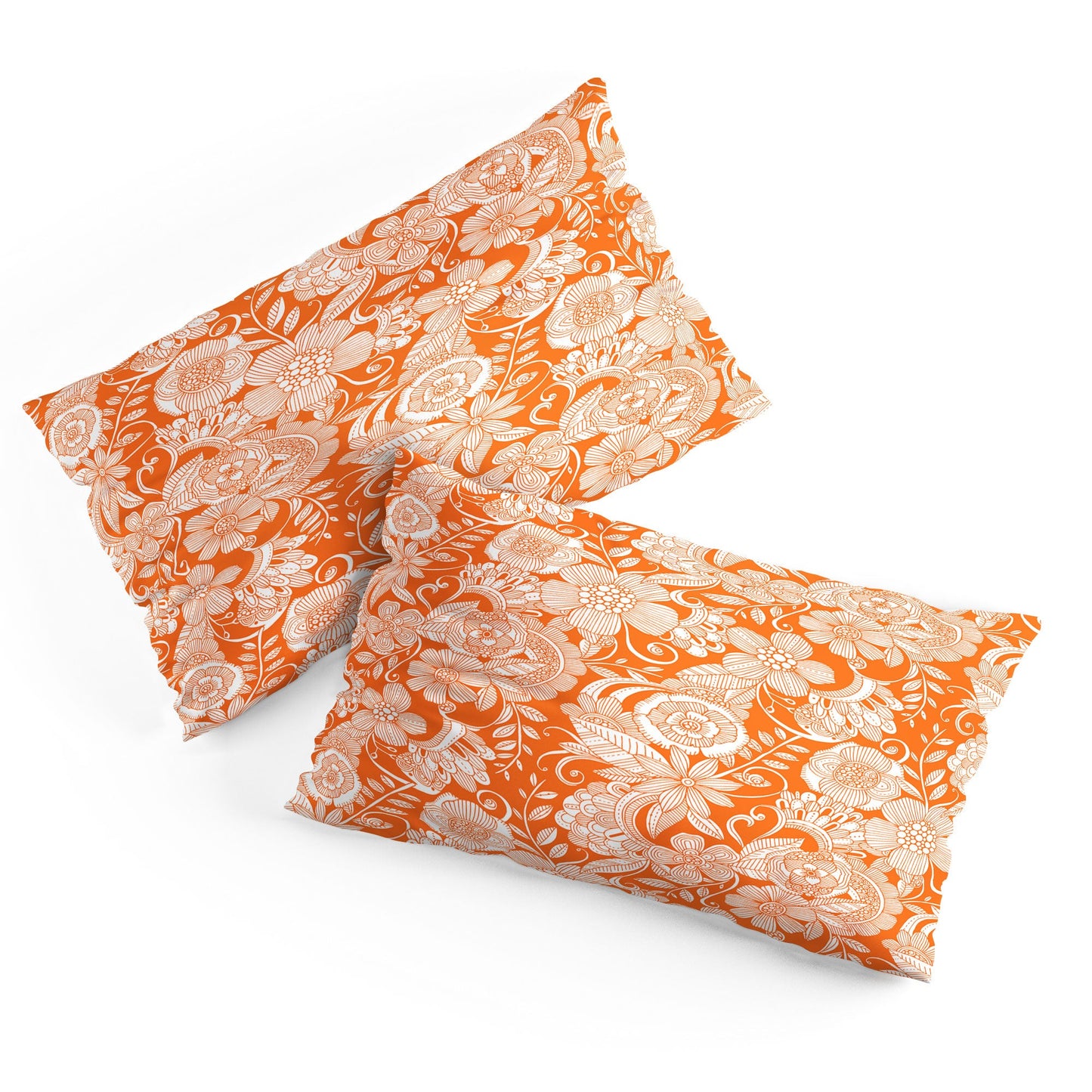 Valentina Ramos Lola in Orange Pillow Shams