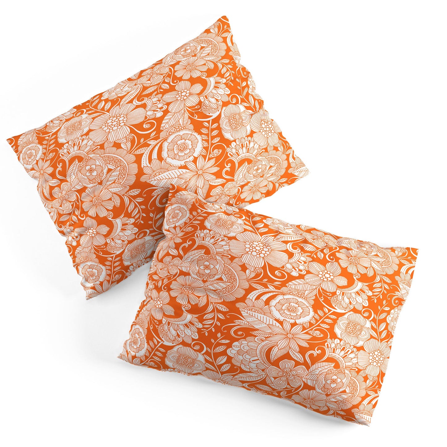 Valentina Ramos Lola in Orange Pillow Shams