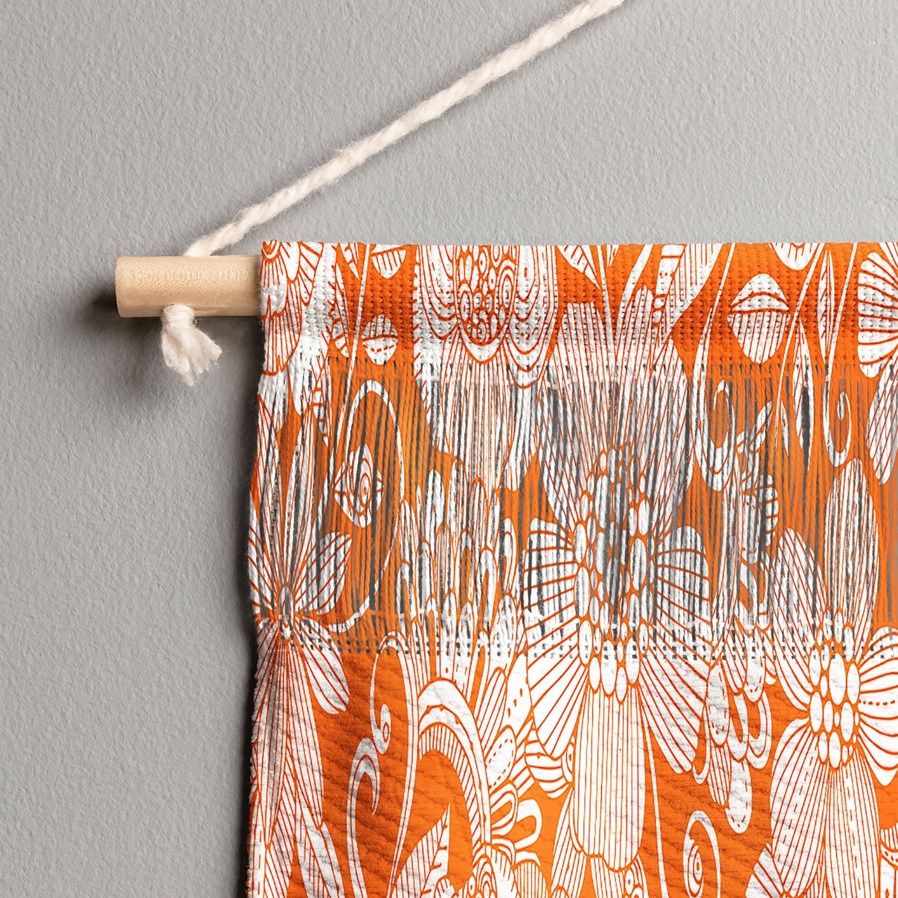 Valentina Ramos Lola in Orange Wall Hanging Portrait