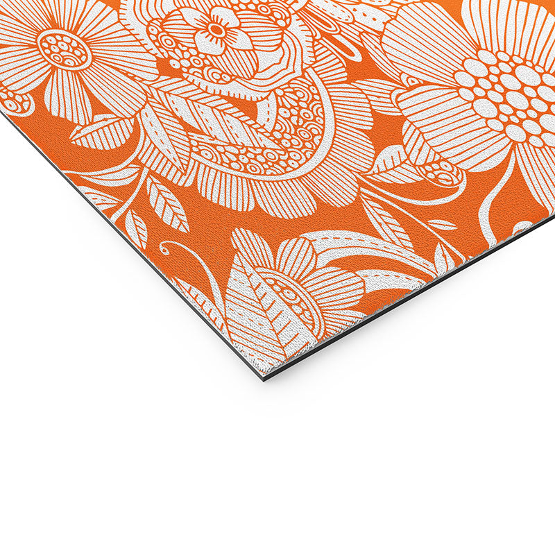 Valentina Ramos Lola in Orange Welcome Mat