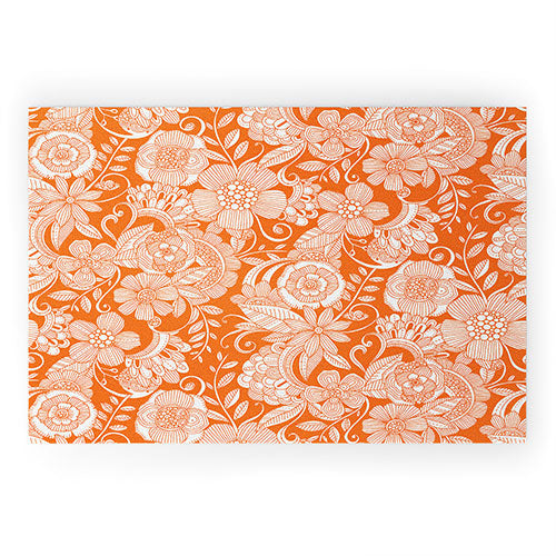 Valentina Ramos Lola in Orange Welcome Mat