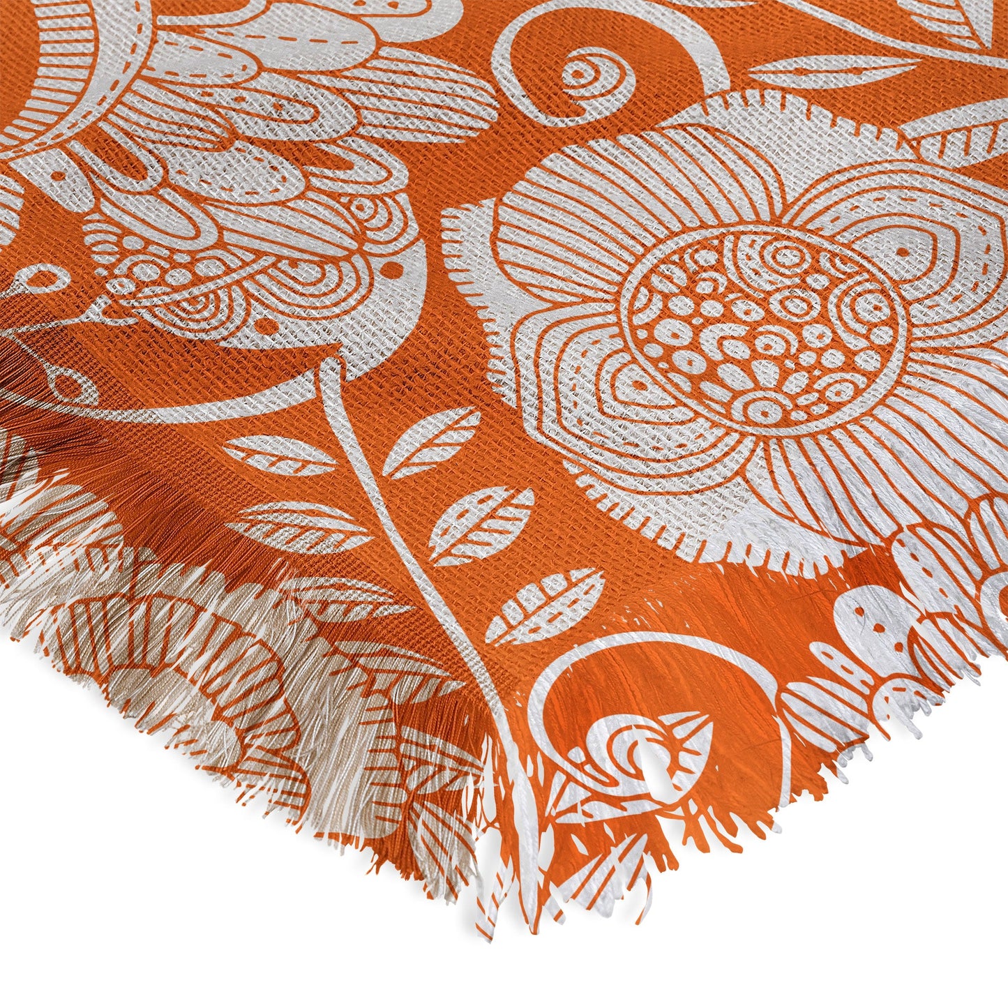 Valentina Ramos Lola in Orange Throw Blanket
