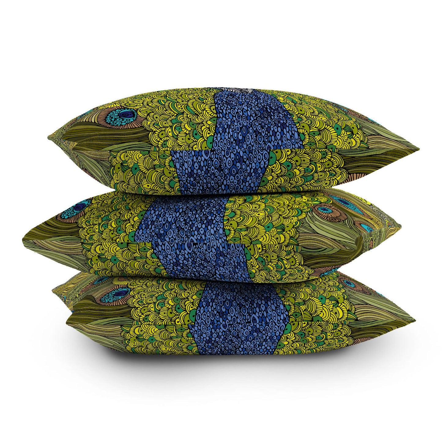 Valentina Ramos Mr Pavo Real Throw Pillow