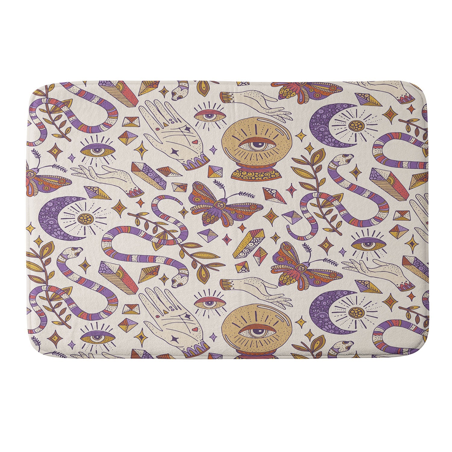Valentina Ramos Mystic Magic Memory Foam Bath Mat