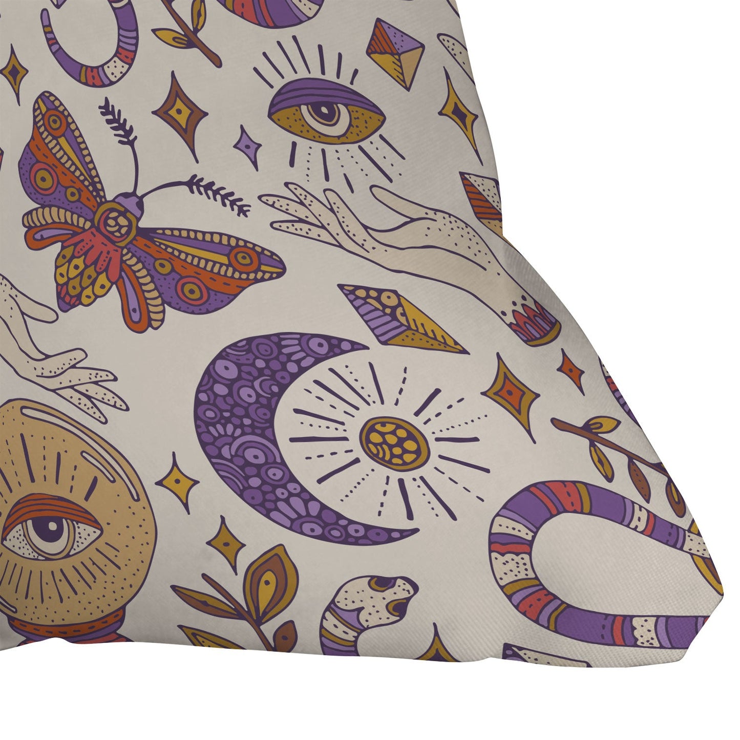 Valentina Ramos Mystic Magic Outdoor Throw Pillow