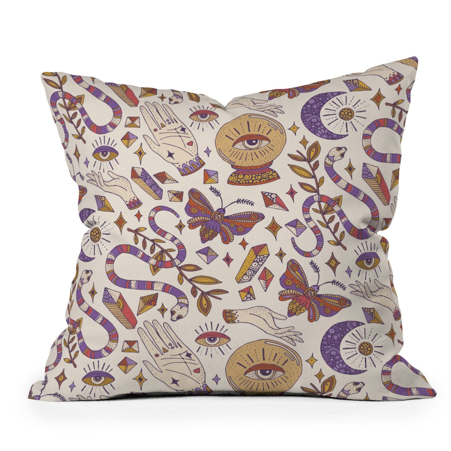 Valentina Ramos Mystic Magic Outdoor Throw Pillow