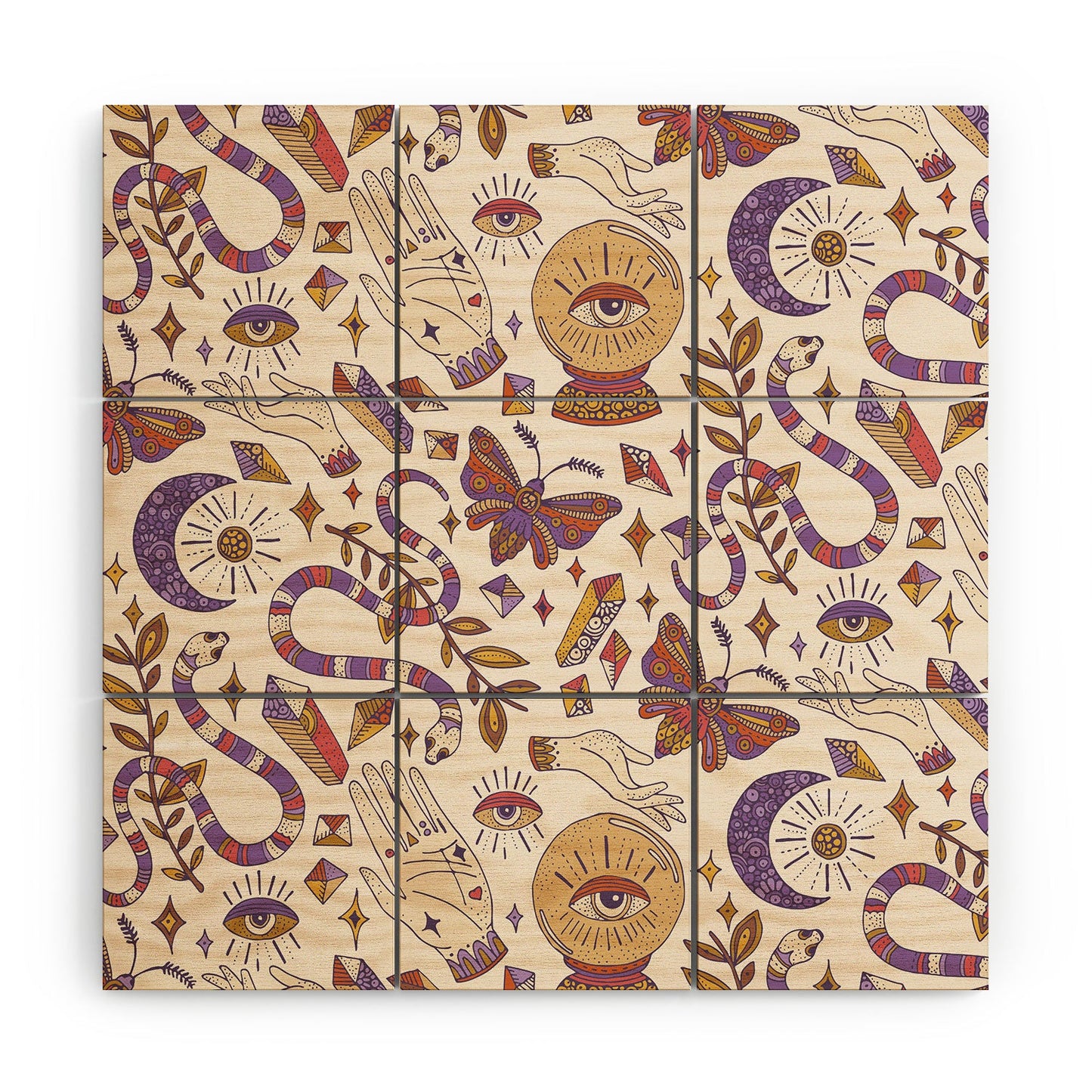 Valentina Ramos Mystic Magic Wood Wall Mural