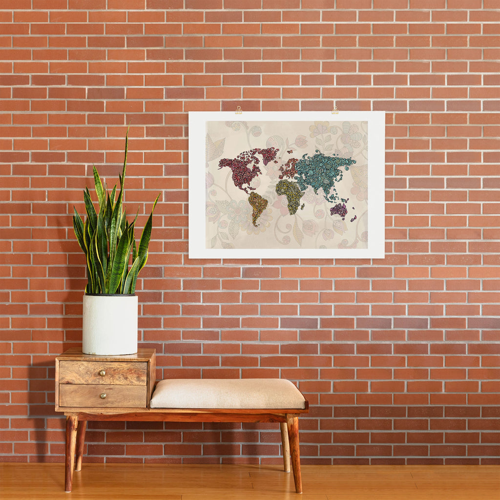 Valentina Ramos Paisley World Art Print