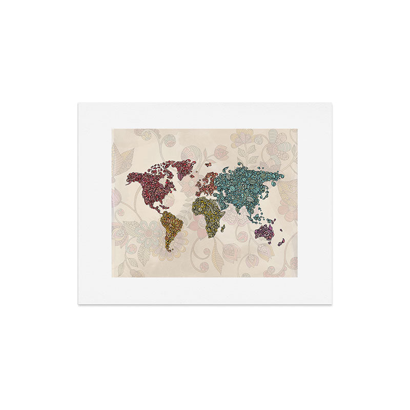 Valentina Ramos Paisley World Art Print