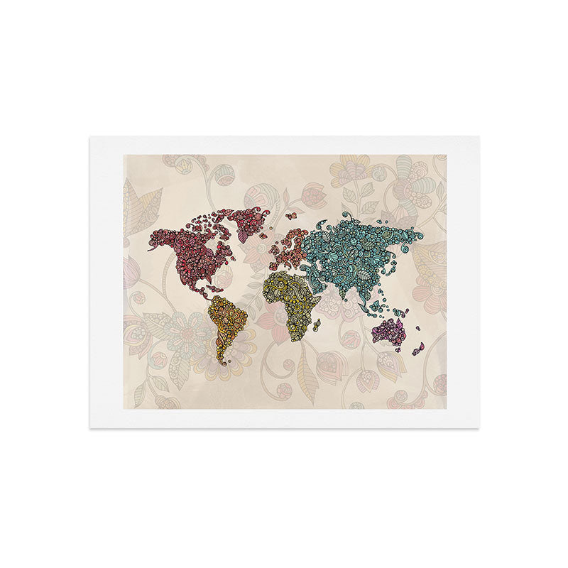 Valentina Ramos Paisley World Art Print