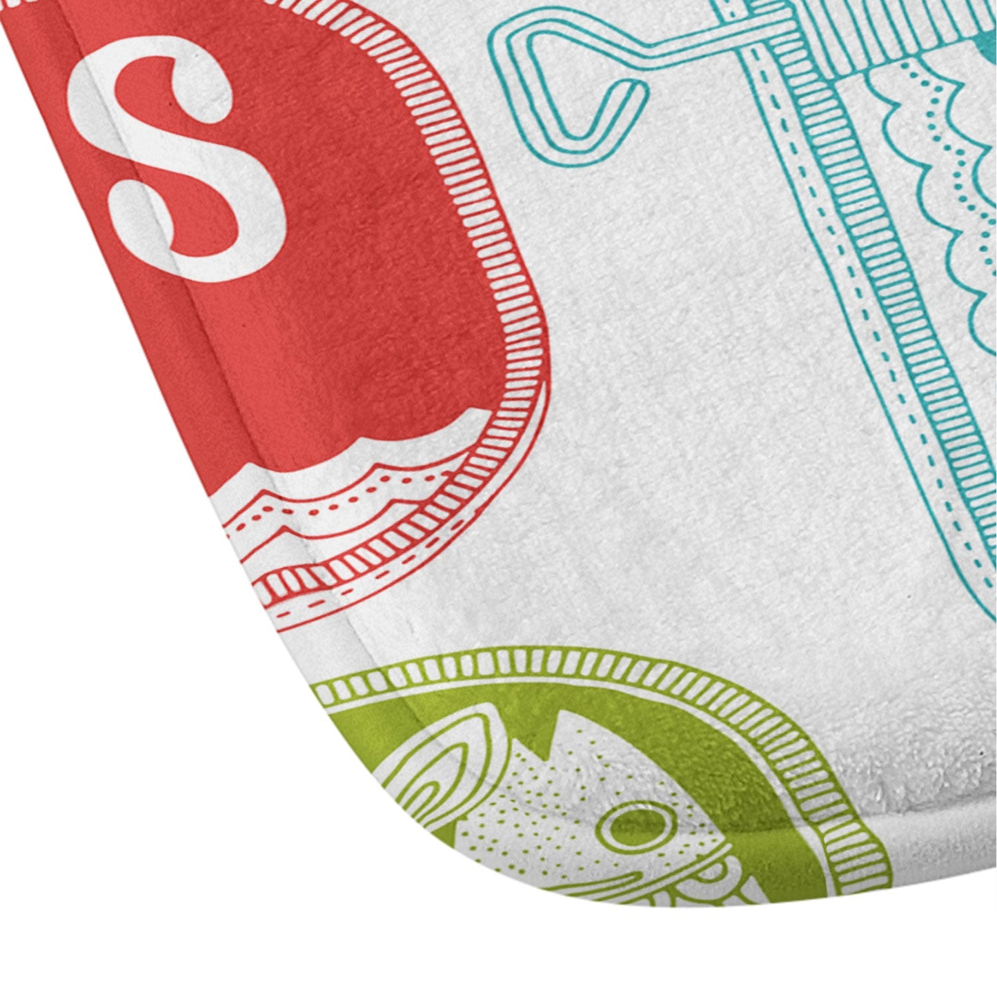 Valentina Ramos Sardines Tins Memory Foam Bath Mat