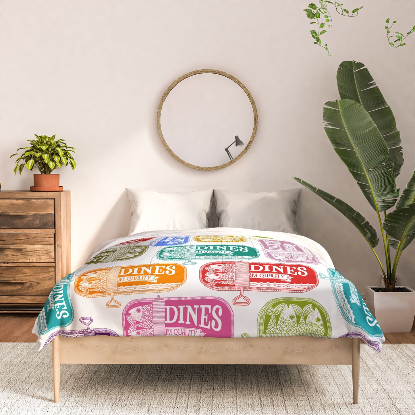 Valentina Ramos Sardines Tins Comforter
