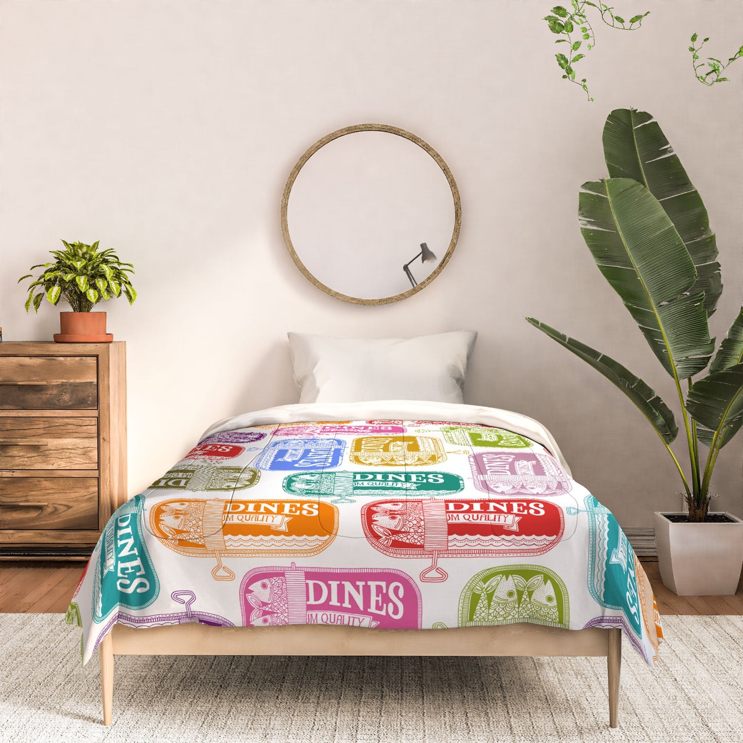 Valentina Ramos Sardines Tins Comforter