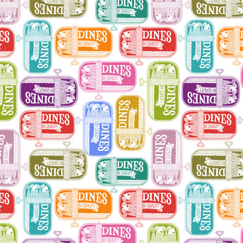 Valentina Ramos Sardines Tins Shower Curtain