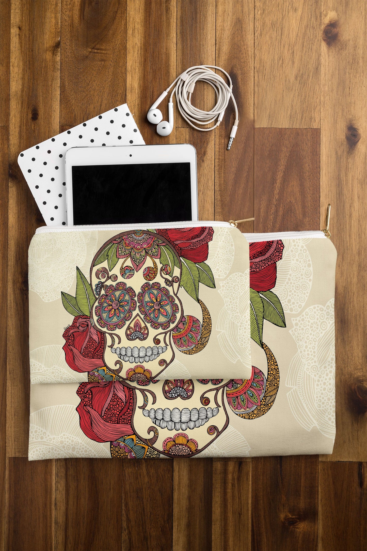Valentina Ramos Sugar Skull Pouch