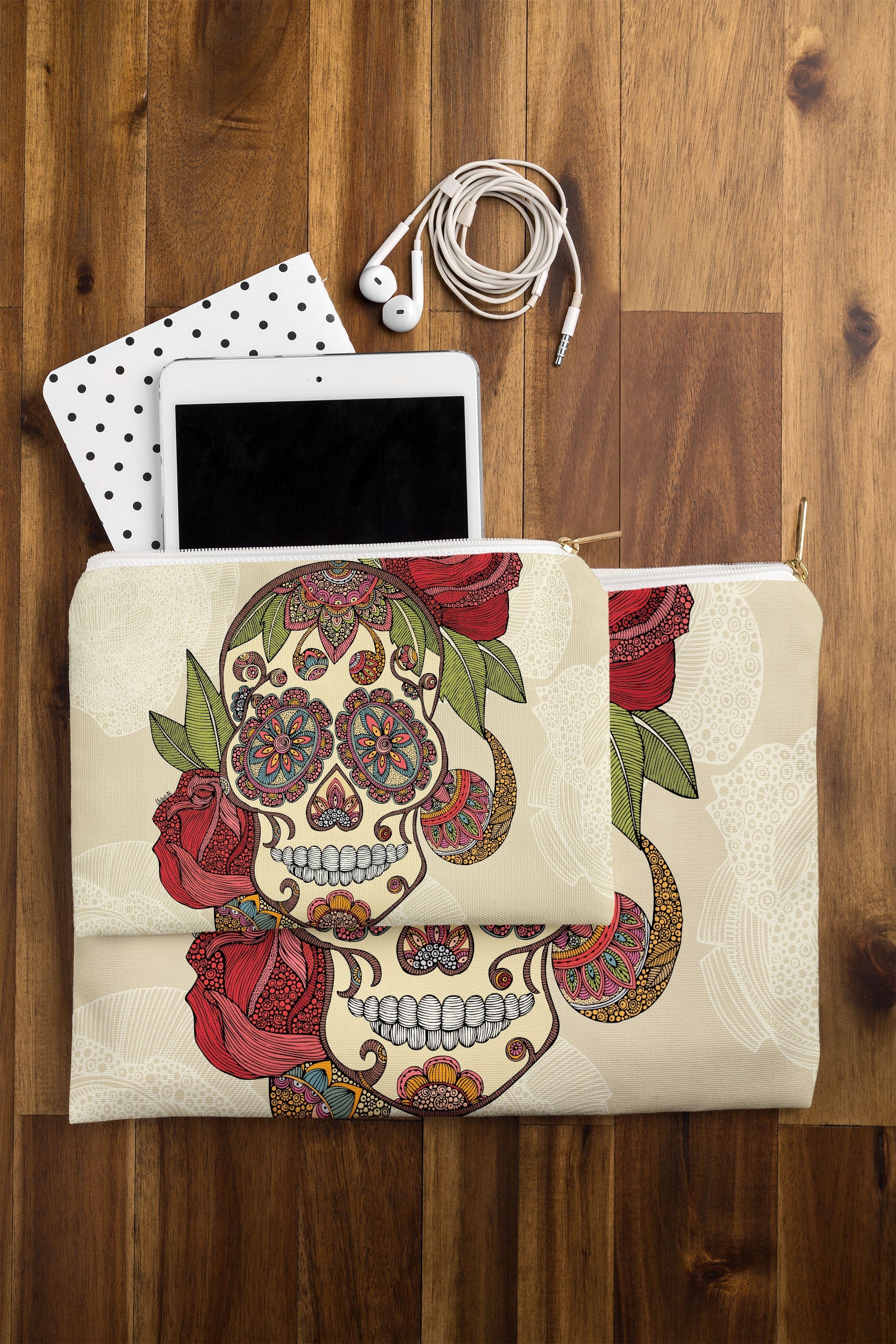 Valentina Ramos Sugar Skull Pouch
