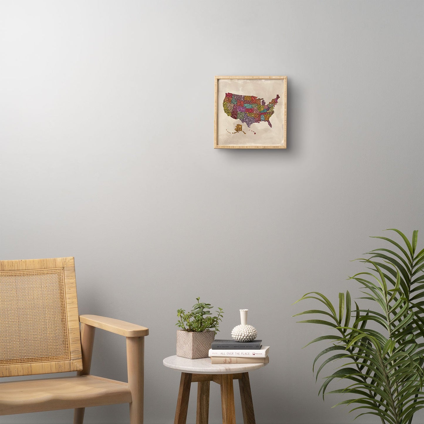 Valentina Ramos The home of the Brave Framed Wall Art