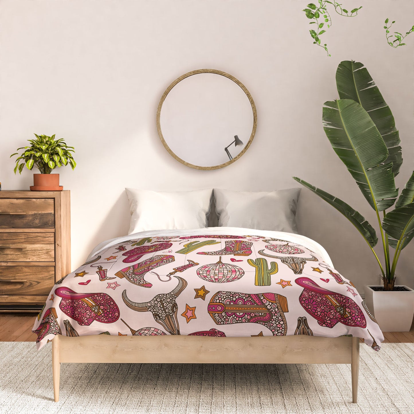 Valentina Ramos Western Disco Dreams Comforter