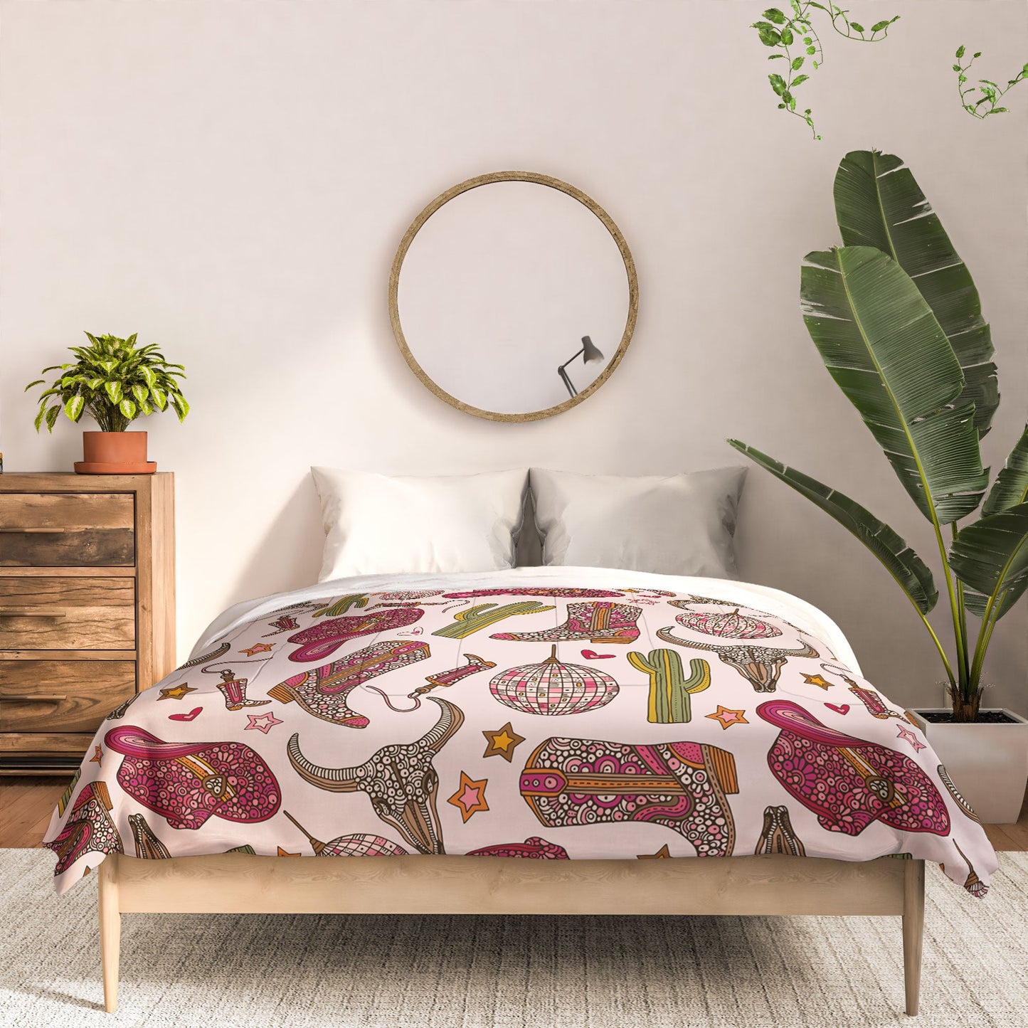 Valentina Ramos Western Disco Dreams Comforter