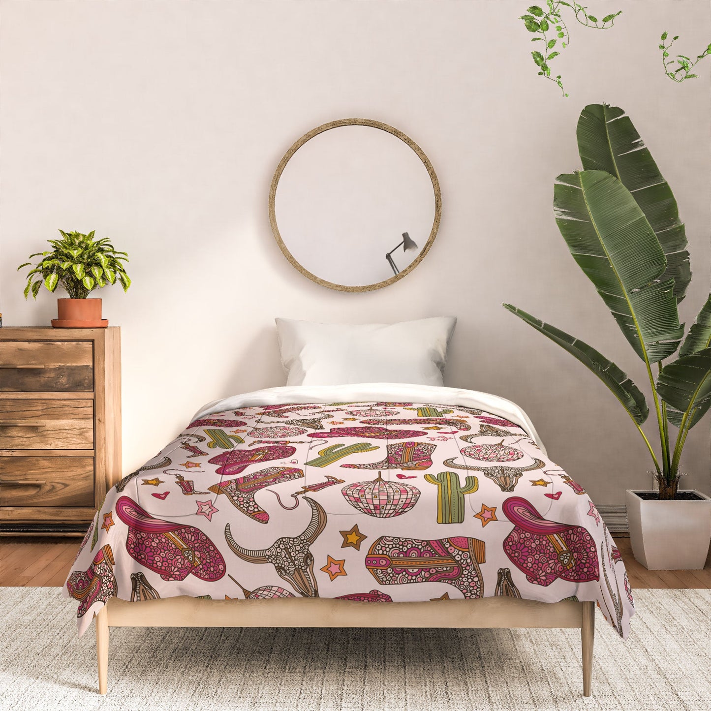 Valentina Ramos Western Disco Dreams Comforter