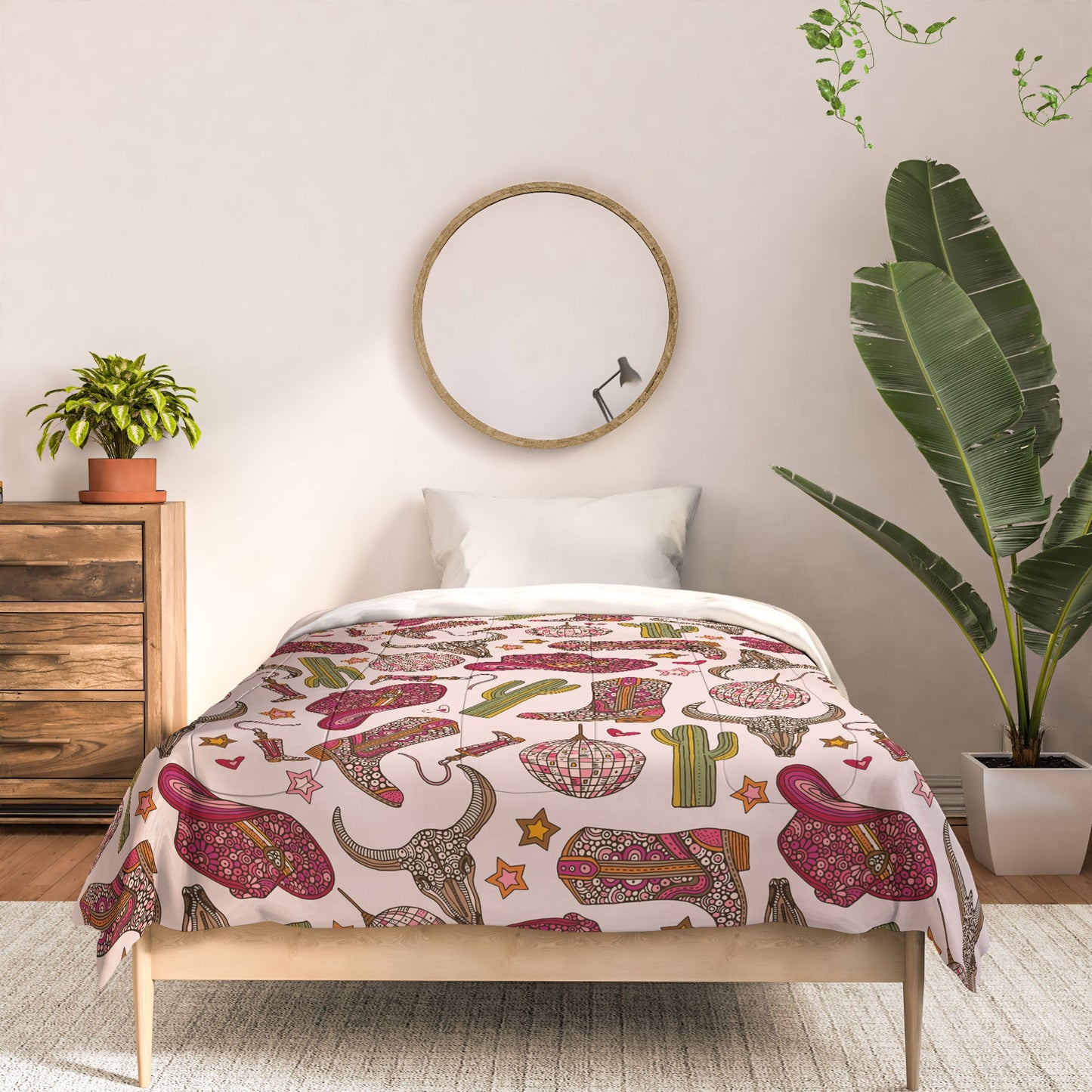 Valentina Ramos Western Disco Dreams Comforter