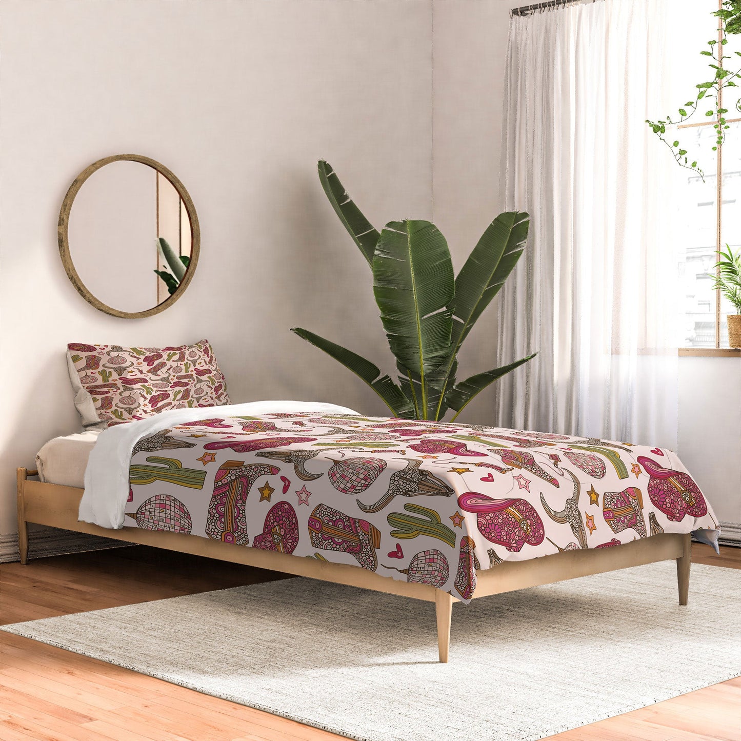 Valentina Ramos Western Disco Dreams Comforter