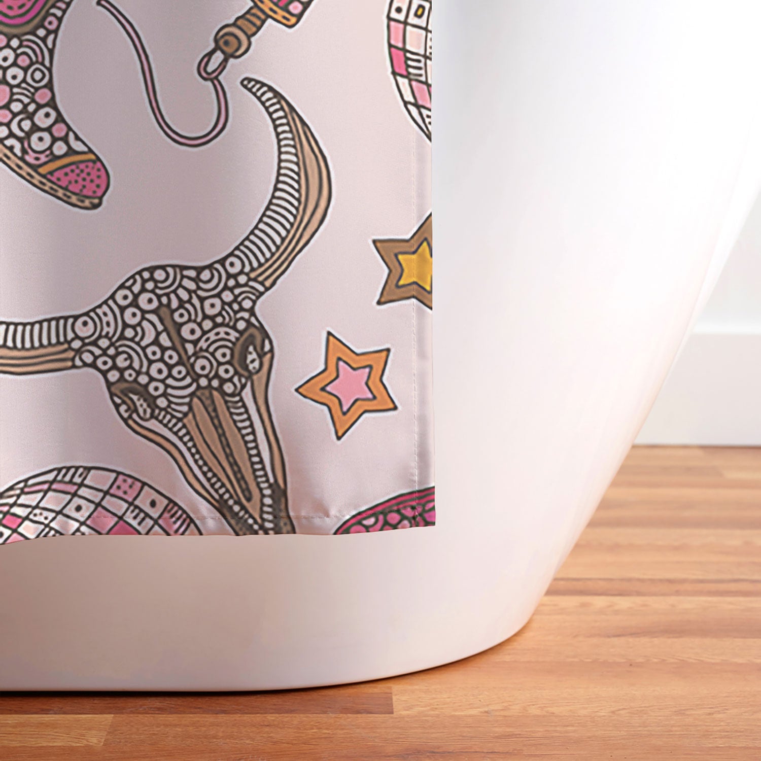 Valentina Ramos Western Disco Dreams Shower Curtain