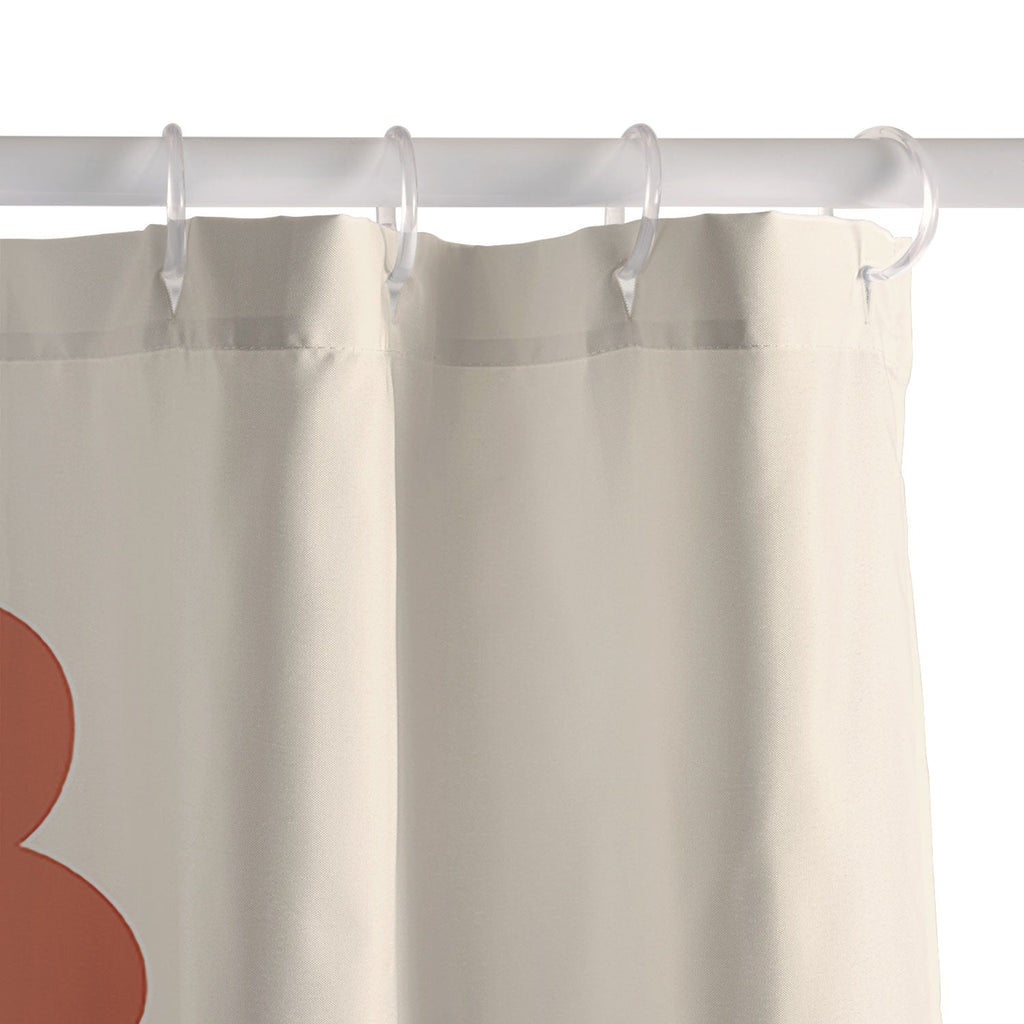 Valeria Frustaci Colorful fall flowers Shower Curtain