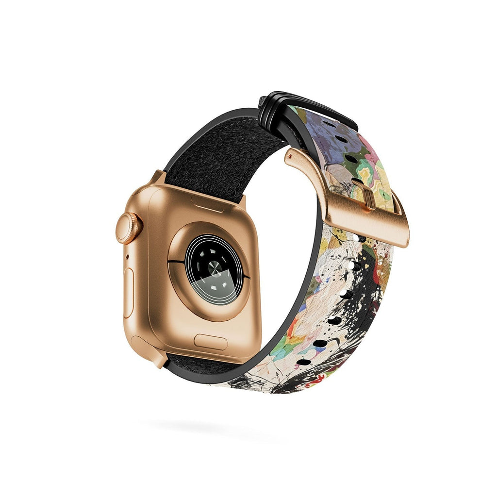 83 Oranges Echoes Beneath the Surface Apple Watch Band