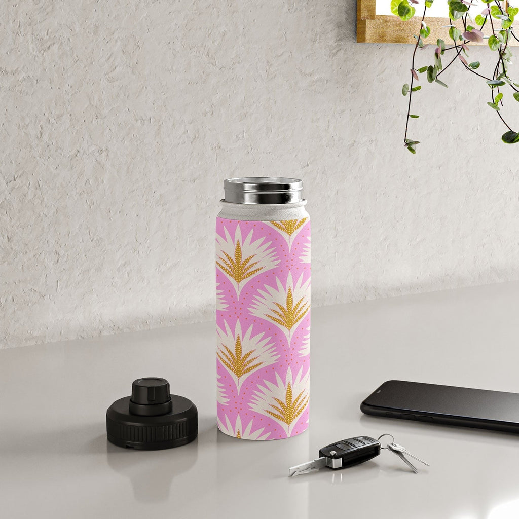 Jennifer Labre Pink Palmetto Water Bottle