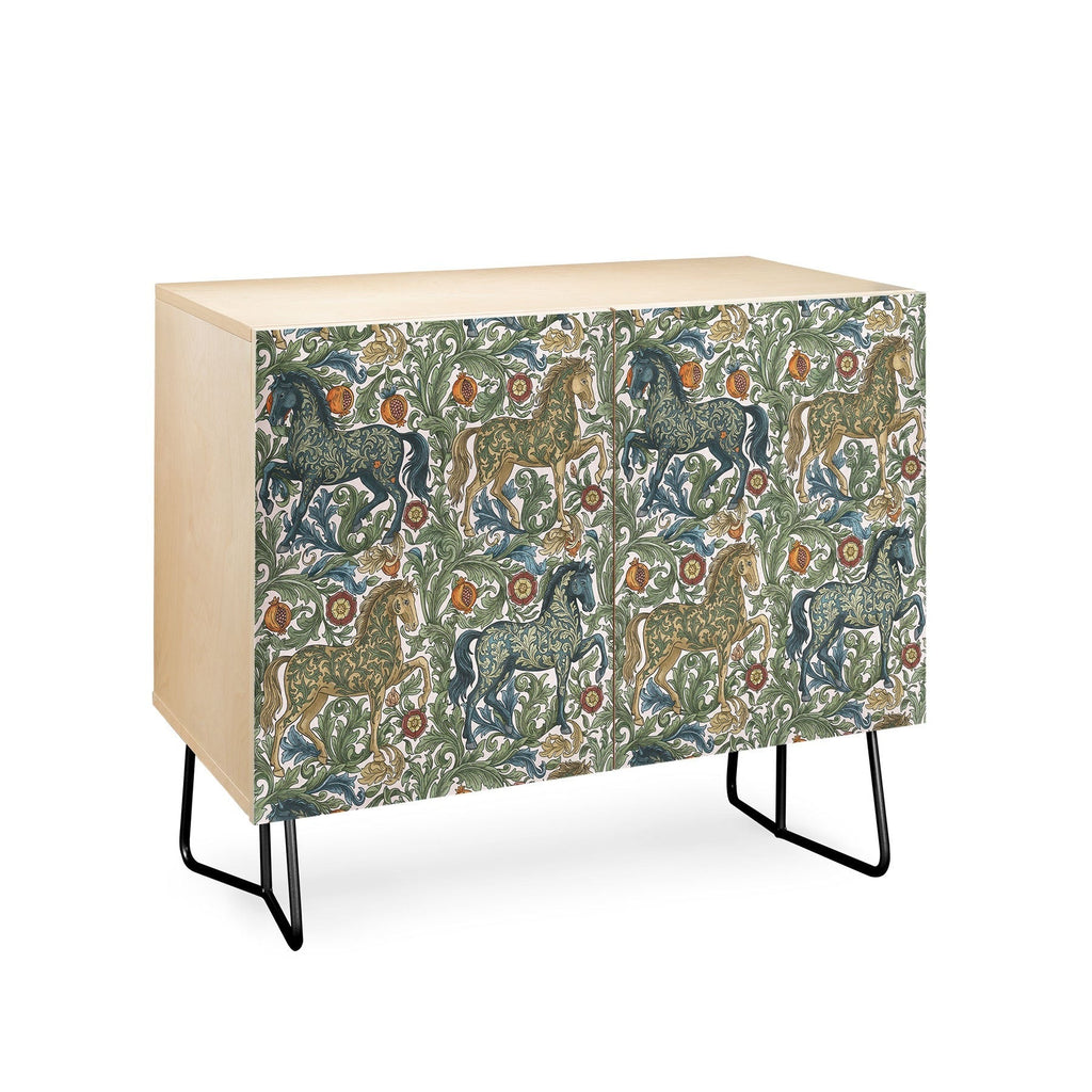 Marta Barragan Camarasa Renaissance Horse Garden Credenza