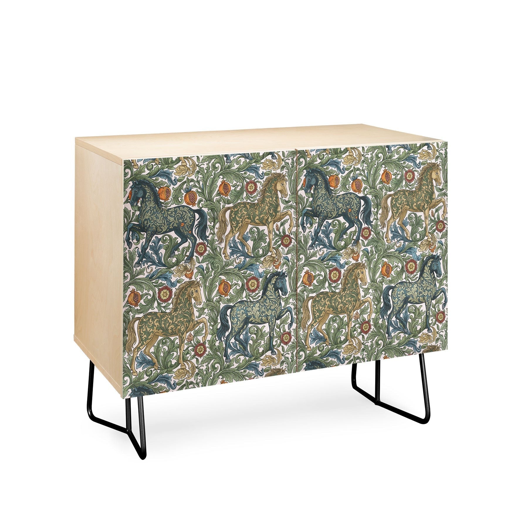 Marta Barragan Camarasa Renaissance Horse Garden Credenza