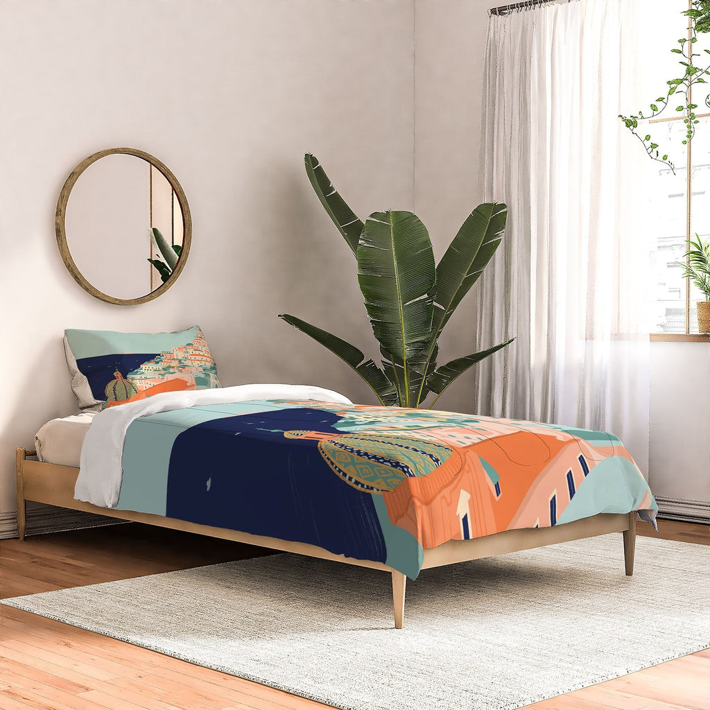 Valeria Frustaci Positano in Italy Comforter