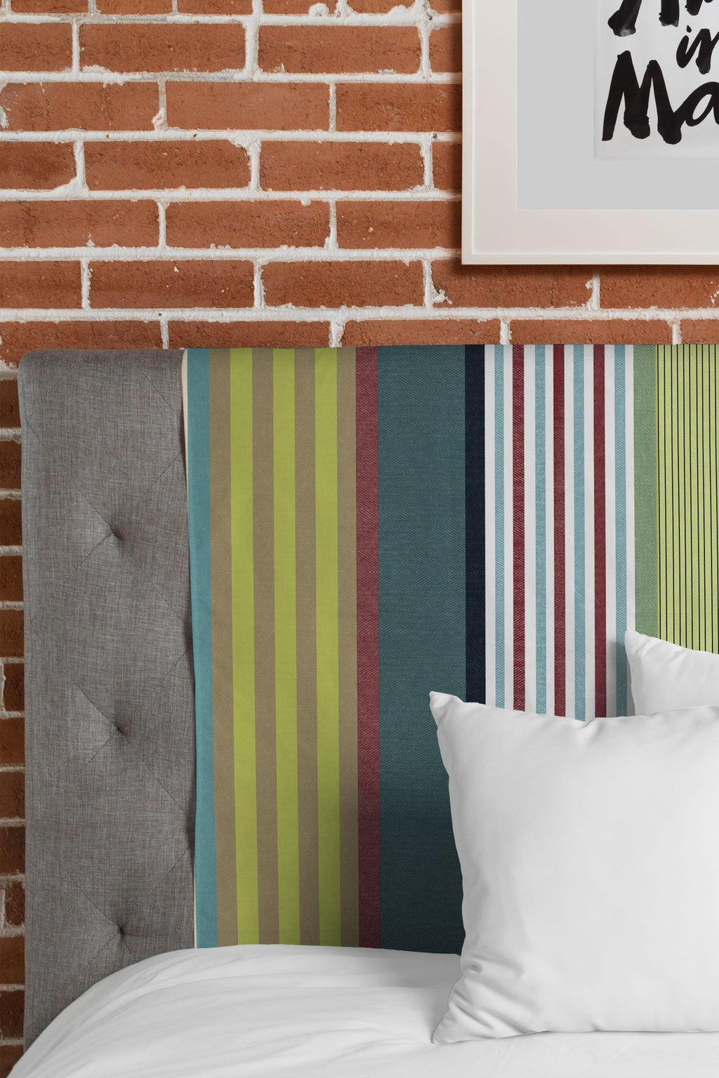 Marta Barragan Camarasa Colorful Stripe Delight Tapestry