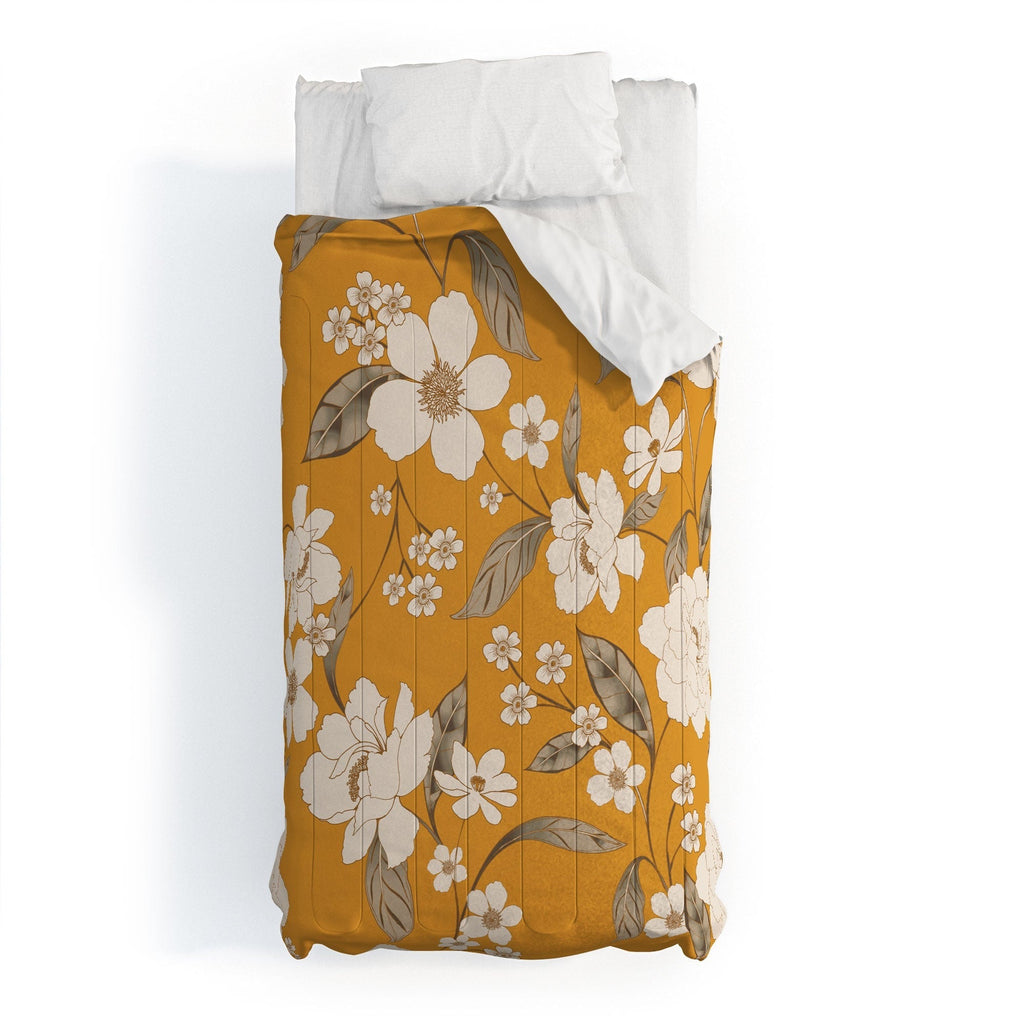 Gabriela Fuente Roberta Sunflower Comforter