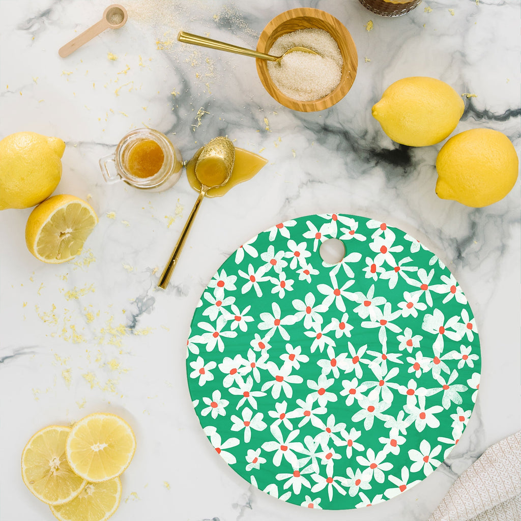 Garima Dhawan wildflowers 15 Cutting Board Round