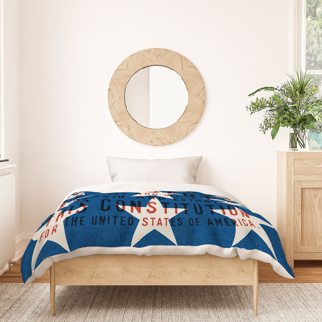 DENY Designs Starred Preamble Duvet Cover