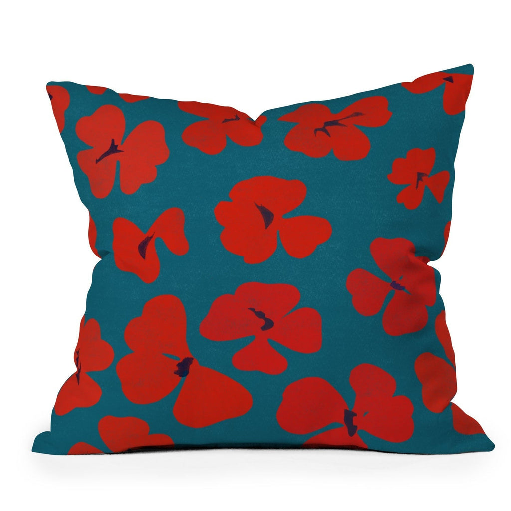 Garima Dhawan oxalis 1 Throw Pillow
